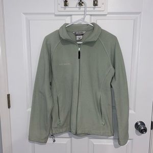 Colombian fleece zip up jacket